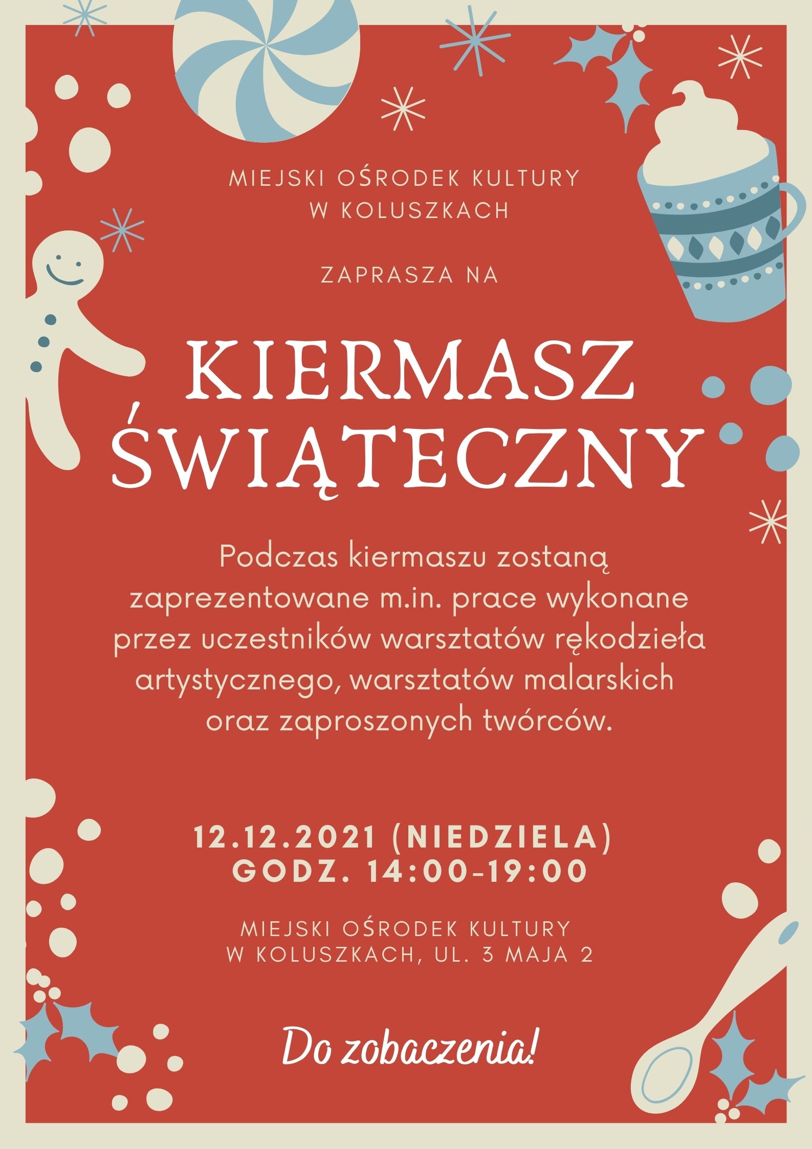 Plakat Kiermaszu Światecznego 2021