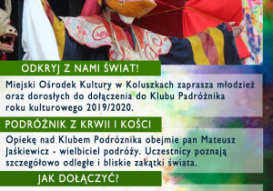 Plakat klubu podróznika MOK