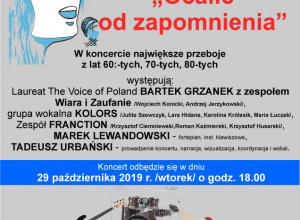 Zapraszamy do udziału w koncercie pn. Ocalić od zapomnienia