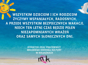 Życzenia wakacyjne