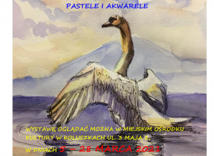 Wystawa prac Pani Magdaleny Ołubek pt. "PASTELE I AKWARELE"