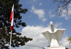 Zdjęcie Pomnika Orła Białego w Koluszkach